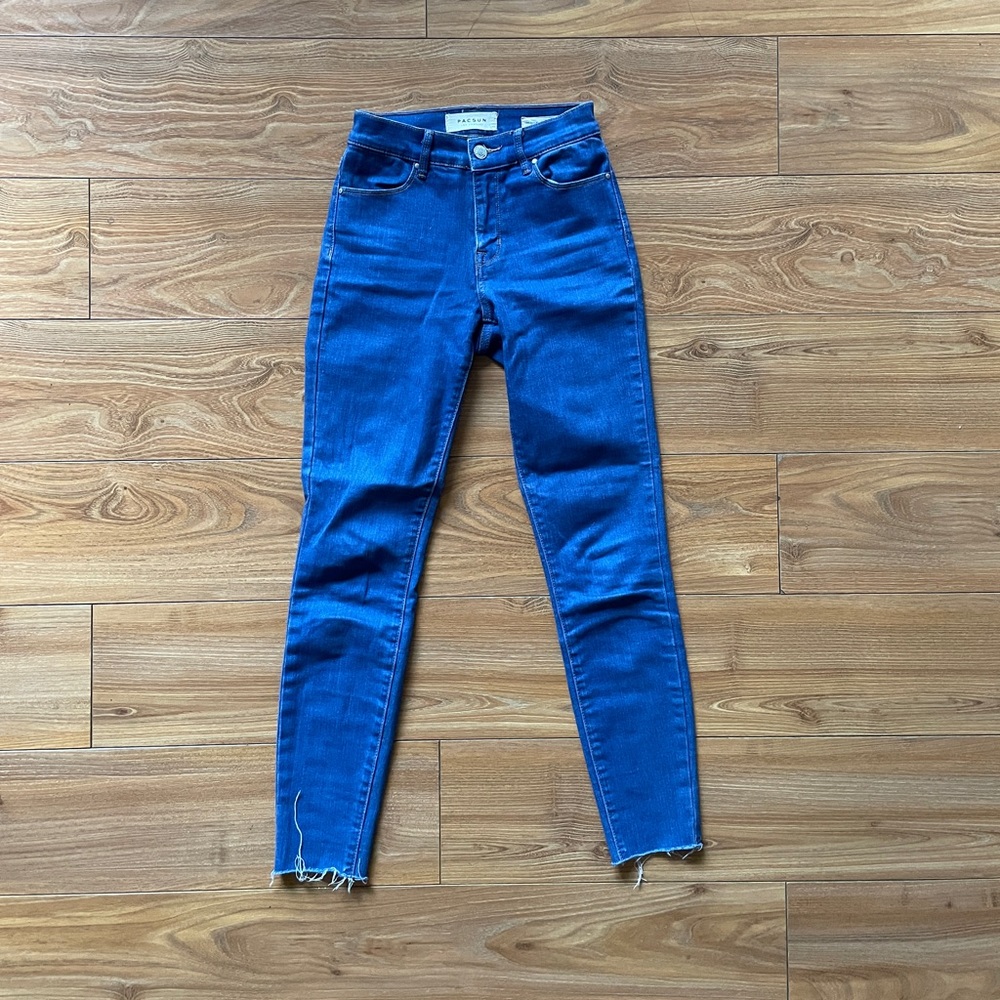 Bubble Gum Mid Low Rise Jeggings